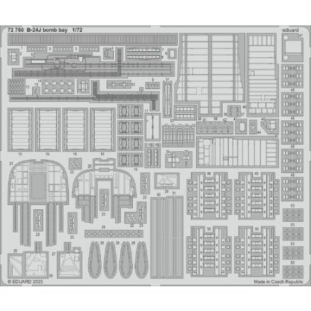 Eduard B-24J bomb bay (Hasegawa)