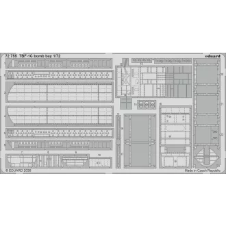 Eduard TBF-1C bomb bay for Hobby Boss fotómaratás