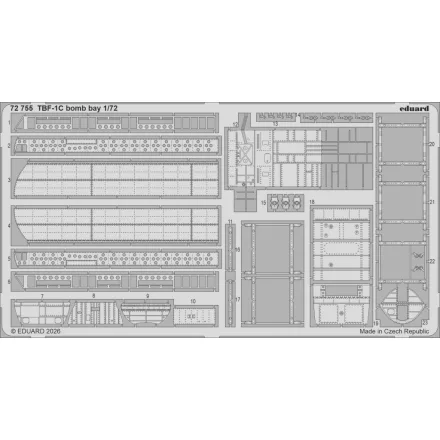 Eduard TBF-1C bomb bay (Hobby Boss)