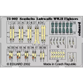 Eduard Seatbelts Luftwaffe WWII Fighters