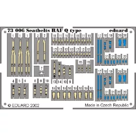 Eduard Seatbelts RAF Q type