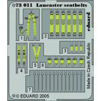 Eduard Lancaster seatbelts 73011 fotómaratás