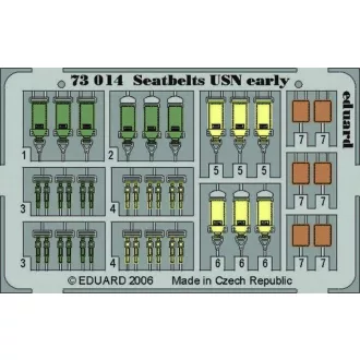 Eduard Seatbelts USN early fotómaratás