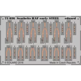 Eduard Seatbelts RAF early STEEL