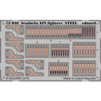 Eduard Seatbelts IJN fighters STEEL fotómaratás