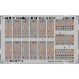 Eduard Seatbelts RAF late STEEL