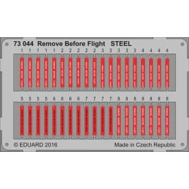 Eduard Remove Before Flight STEEL