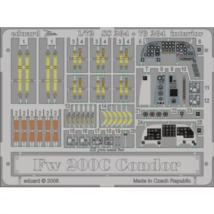 Eduard Fw 200C Condor interior (Revell)