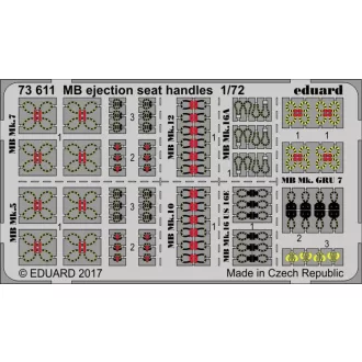 Eduard MB ejection seat handles fotómaratás