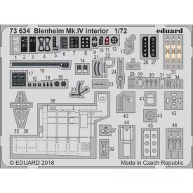 Eduard Blenheim Mk. IV interior (Airfix)