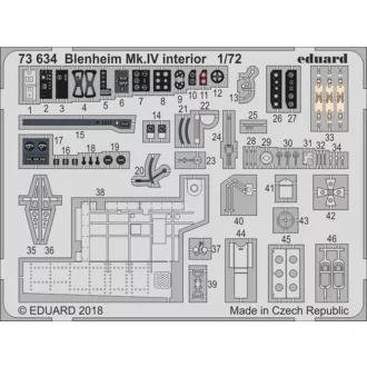 Eduard Blenheim Mk.IV interior for Airfix fotómaratás
