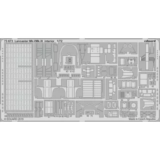 Eduard Lancaster Mk.I/Mk.III interior f.Revell fotómaratás