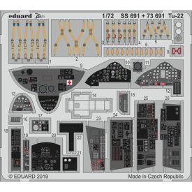 Eduard Tu-22 interior (Trumpeter)