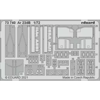 Eduard Ar 234B for DRAGON fotómaratás