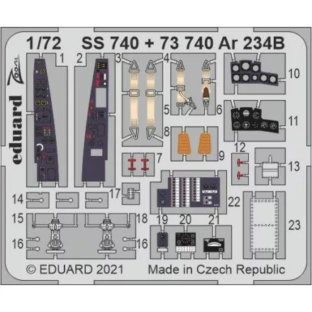 Eduard Ar 234B (Hobby 2000, Dragon)