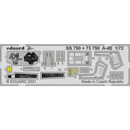 Eduard A-4E (Hobby 2000, Fujimi)