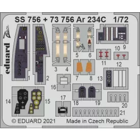 Eduard Ar 234C (Dragon, Hobby 2000)