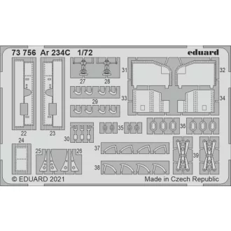 Eduard Ar 234C, for HOBBY 2000 / DRAGON fotómaratás