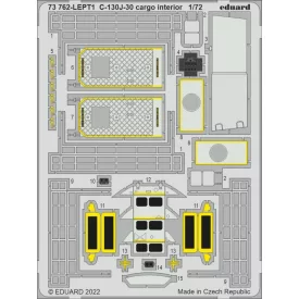 Eduard C-130J-30 cargo interior (Zvezda)