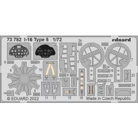 Eduard I-16 Type 5 (Clear Prop)