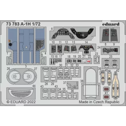 Eduard A-1H (Hasegawa, Hobby 2000)