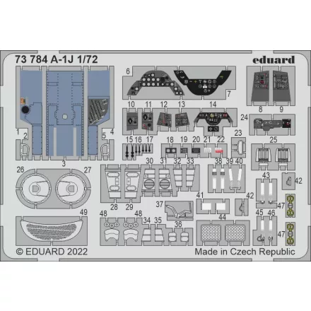 Eduard A-1J (Hasegawa, Hobby 2000)