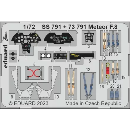 Eduard Meteor F.8 (Airfix)