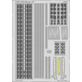 Eduard C-130J cargo floor (Zvezda)