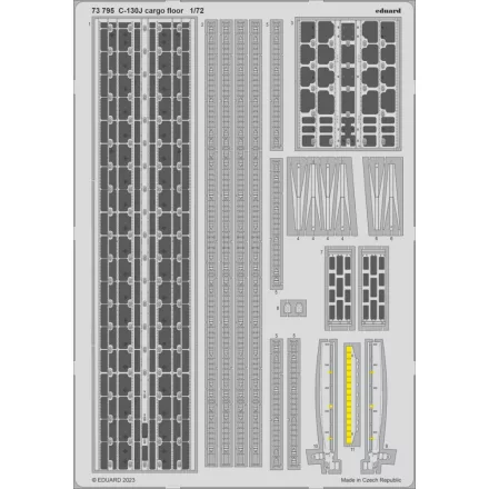 Eduard C-130J cargo floor (Zvezda)