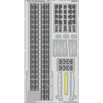Eduard AC-130J cargo floor (Zvezda)