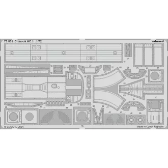 Eduard Chinook HC.1 AIRFIX fotómaratás