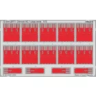 Eduard Chinook HC.1 cargo seats (Airfix)