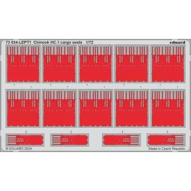 Eduard Chinook HC.1 cargo seats (Airfix)