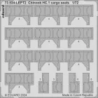 Eduard Chinook HC.1 cargo seats (Airfix)