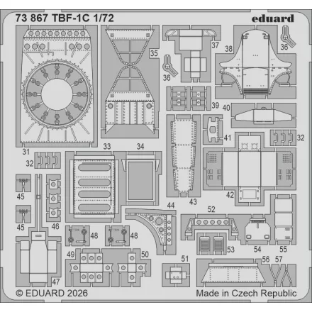 Eduard TBF-1C (Hobby Boss)