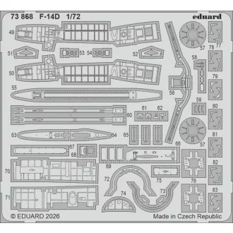 Eduard F-14D for Tamiya fotómaratás