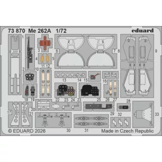 Eduard Me 262A for Arma Hobby fotómaratás