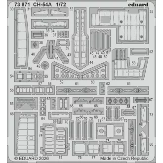 Eduard CH-54A for ICM fotómaratás