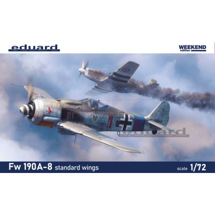 Eduard Fw 190A-8 standard wings makett