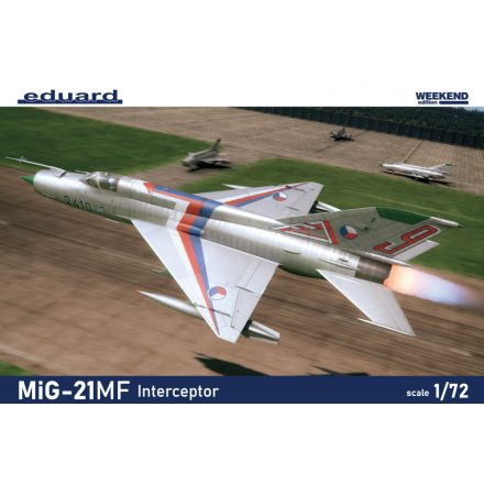 Eduard MiG-21MF Interceptor makett