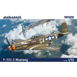 Eduard - P-51D-5 Mustang repülő makett