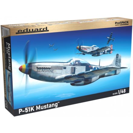 Eduard P-51K Mustang makett