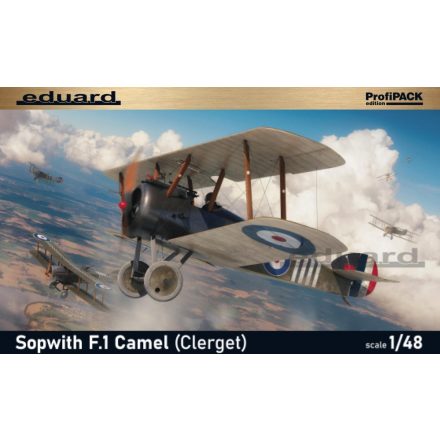 Eduard Sopwith F.1 Camel (Clerget) makett