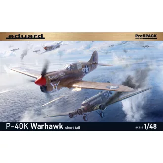 Eduard - P-40K short tail repülő makett