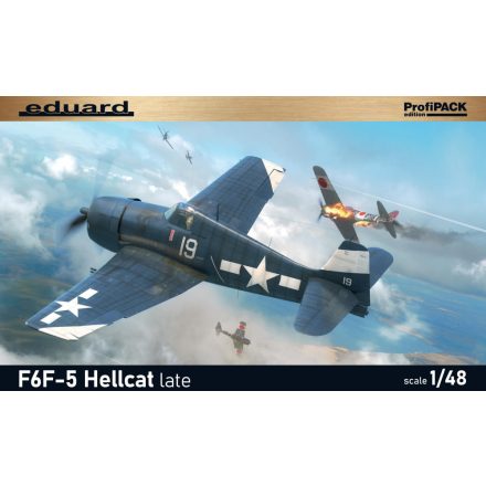 Eduard F6F-5 Hellcat late makett