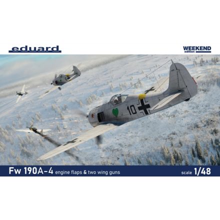 Eduard Fw 190A-4 w/ engine flaps & 2-gun wings makett