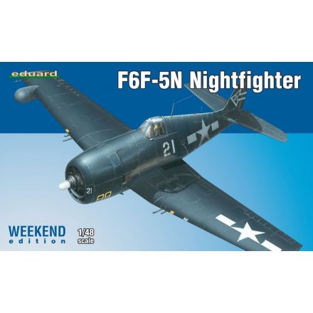 Eduard F6F-5N Nightfighter Weekend Edition makett