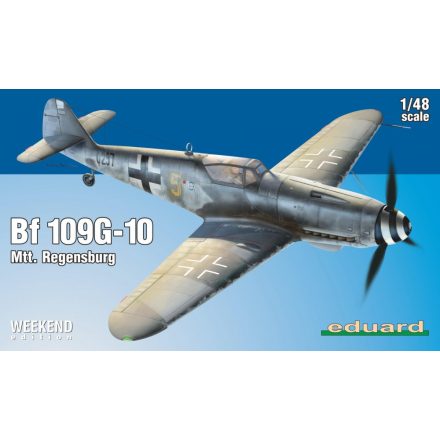 Eduard Bf 109G-10 Mtt. Regensburg makett