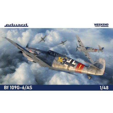 Eduard Messerschmitt Bf-109G-6/AS makett