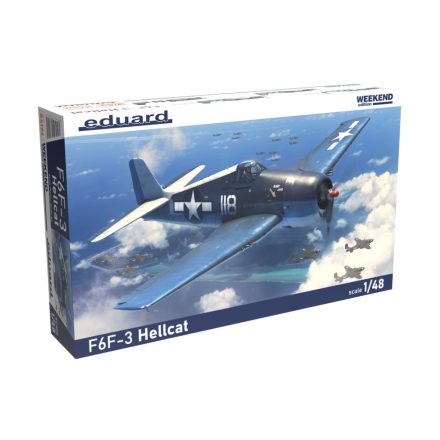 Eduard F6F-3 Hellcat makett